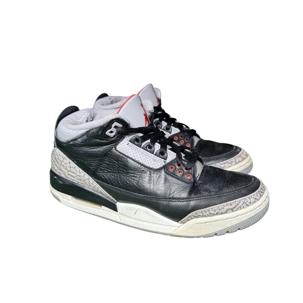 Nike Air Jordan 3 Retro OG 2024 Black Cement DN3707-010 Mens Size 8 Sneaker - Picture 1 of 8